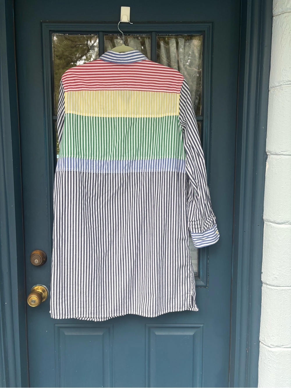 Jones New York Spirt Multicolor Shirt Dress - Picture 4 of 5